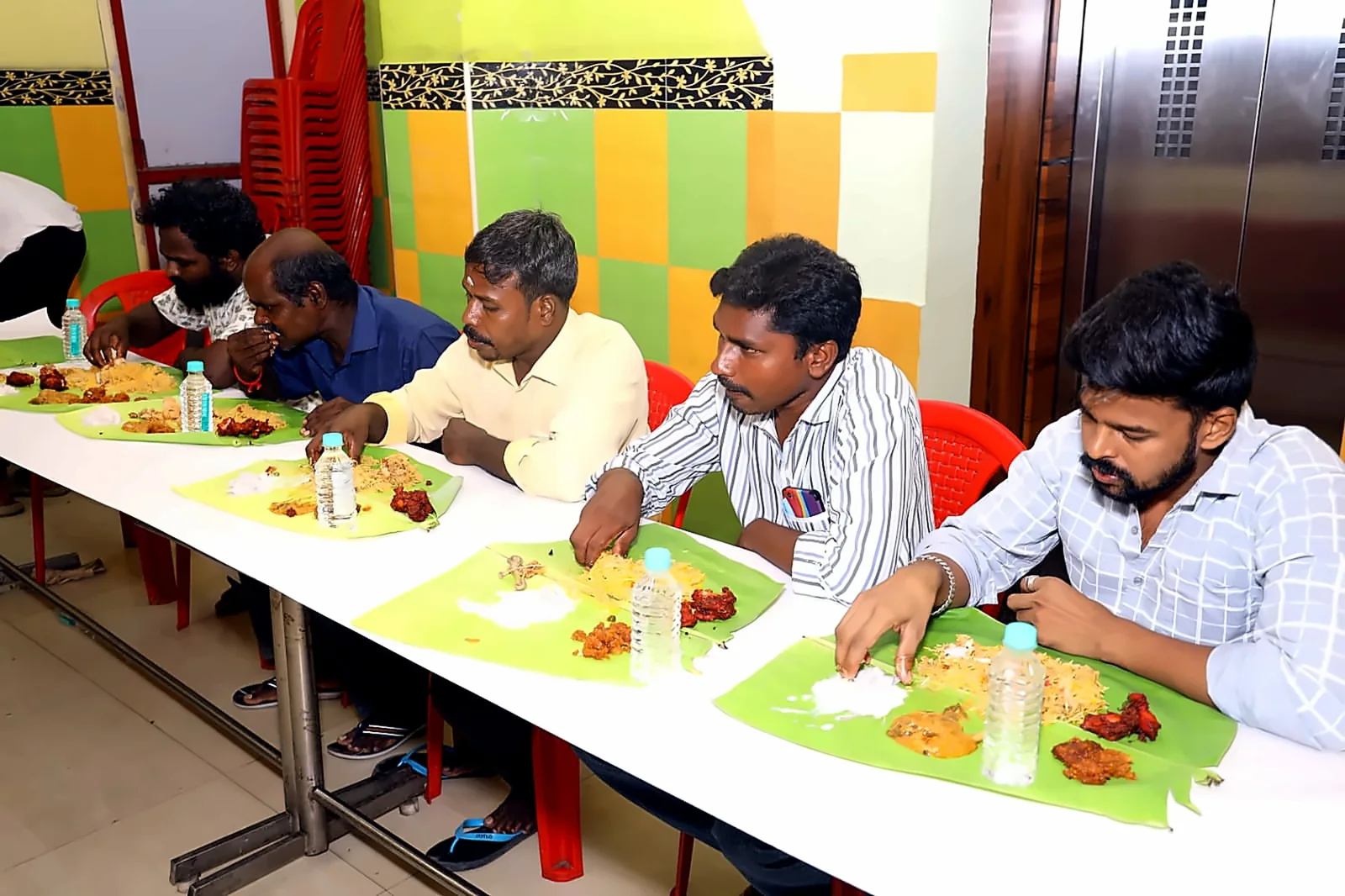 Guest Row · Biryani Service