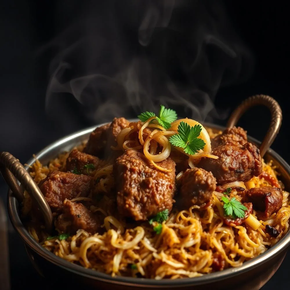 Aromatic dum biryani